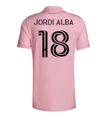Inter Miami Jordi Alba #18 Replika Hjemmebanetrøje 2023-24 Kortærmet
